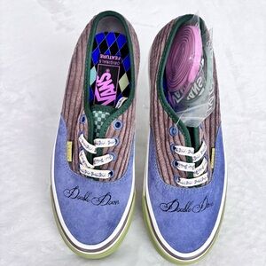 VANS X Feature OG Authentic LX Double Down Sinner's Club Sneakers--NEW--7.5